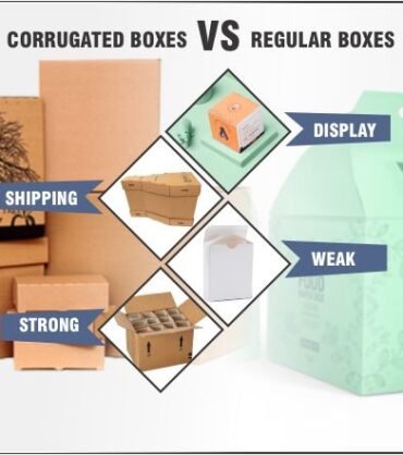 Corrugated vs Regular boxes