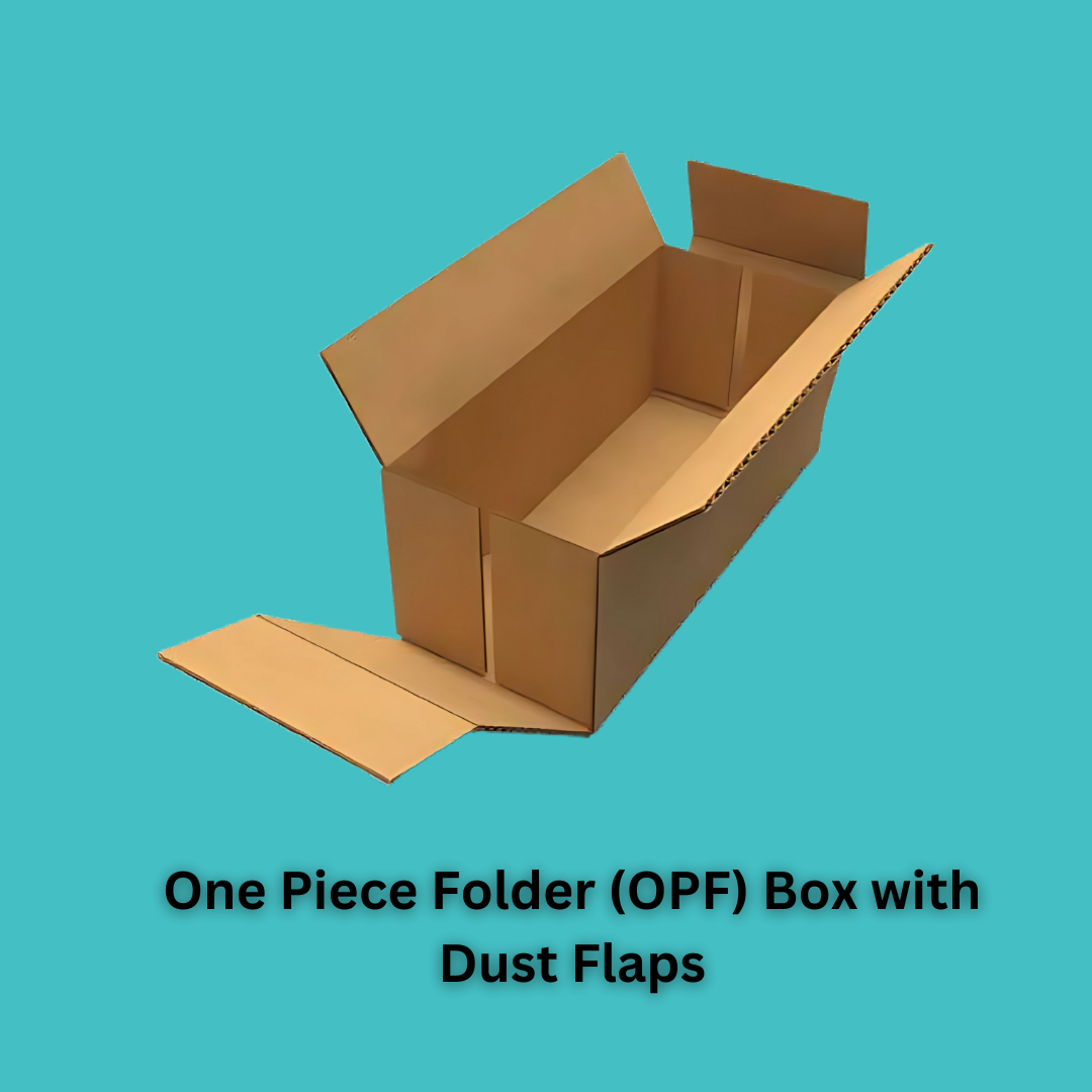One Piece Folder (OPF) Box With Dust Flaps